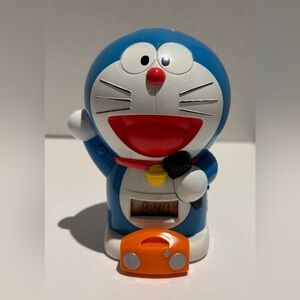 Vintage 2006 Doraemon Alarm Clock (Japan Exclusive) Walks Around On Alarm - Read